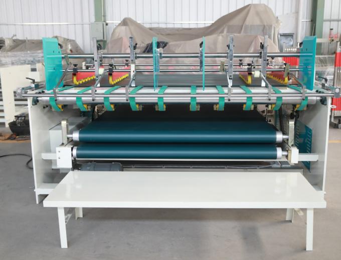 Corrugated Carton Box Press Type Semi Automatic Folder Gluer Machine
