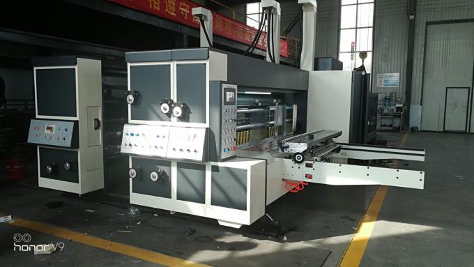 Middle Speed Corrugated Cardboard Two Color Flexo Printing Machine with ...