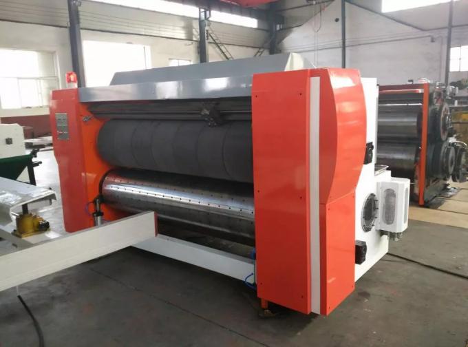 Automatic Feeder Rotary Die Cutter , Corrugated Cardboard Cutting Machine