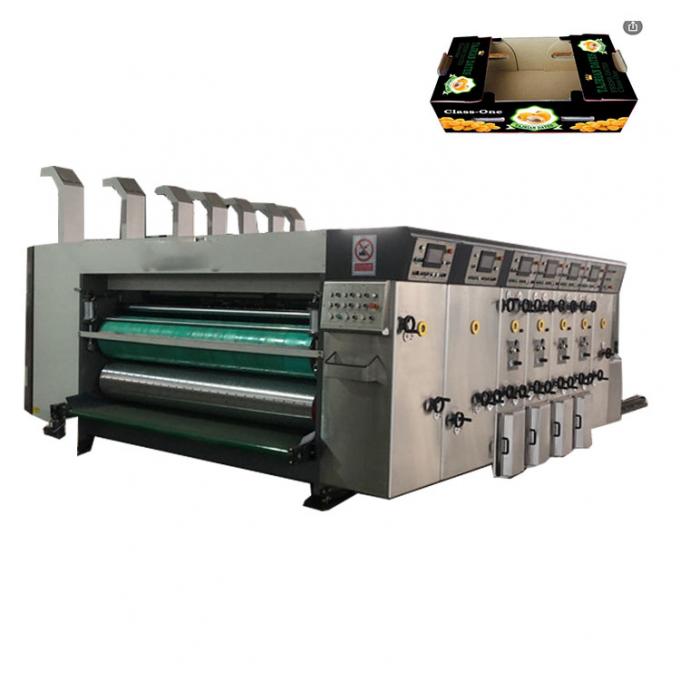 1 Color Automatic Pizza 7 Ply Corrugated Box Printing Machine