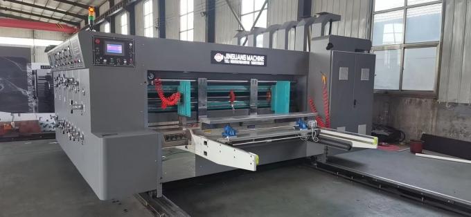 3500mm Automatic Corrugated Carton Box Printing Slotting Machine 2 Color