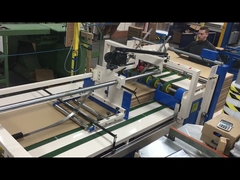 semiautomatic box glue machine