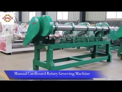 Eccentric Manual Feeding Slotting Link Corner Gooving Machine Box Auto Slotting Cardboard Slittle Sc