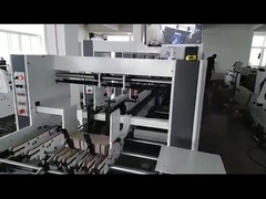 Carton making machines corrugated box folding gluing folder gluer machine box glue making machine