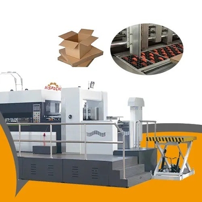 Automatic Flatbed Die Cutting Machine With Waste Stripping 4kw 11KW