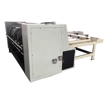 Lead Edge Feeder Corrugated Cardboard Rotary Slotter Machine For Vegetables Box