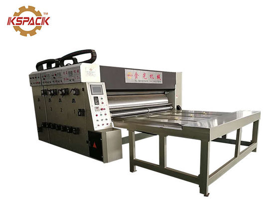 Corrugated Plate Making Flexo Printing Machine with Slotting Function