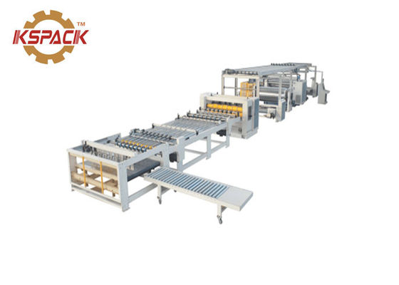 Automatic 5 Ply Cardboard , Corrugated Carton Production Line 1600mm
