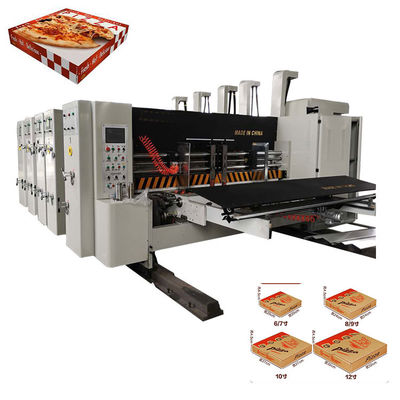 Corrugated Cardboard 800mm Pizza Box Making Machine