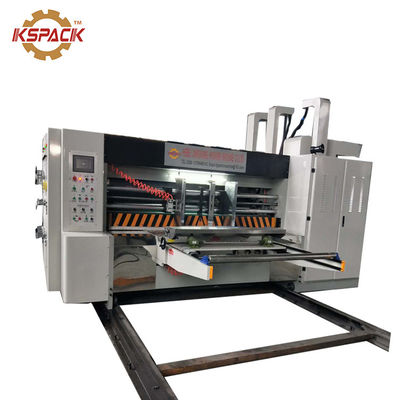 3500mm Automatic Corrugated Carton Box Printing Slotting Machine 2 Color