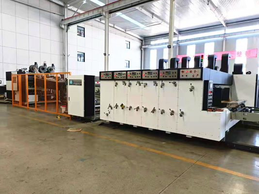 High Speed Pizza Box Making Machine Corrugated Box Printing Machine