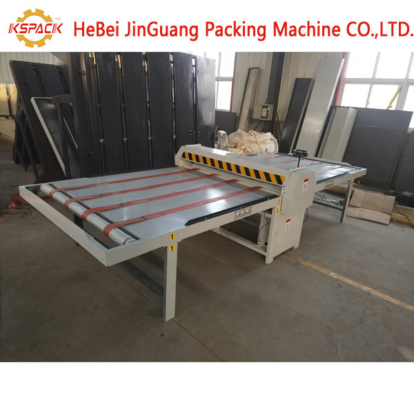 Easy Operating Platform Type Corrugated Box Die Cutting Machine Button Control