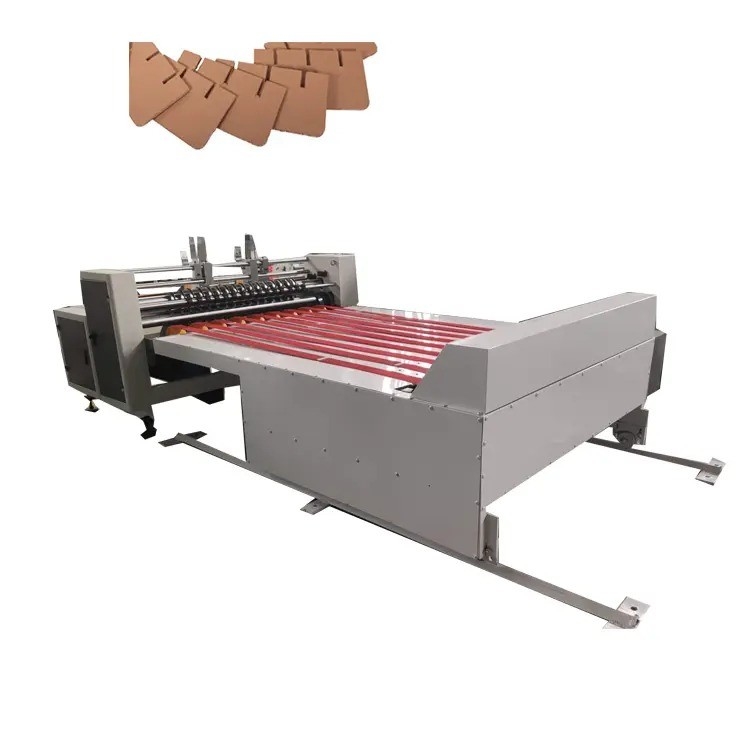 8 Shafts Design Thin Blade Slitter Scorer Machine 140m / Min White