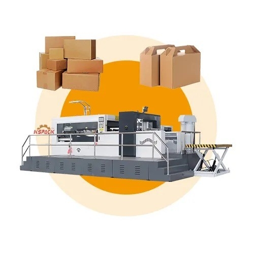 Automatic Flatbed Die Cutting Machine With Waste Stripping 4kw 11KW