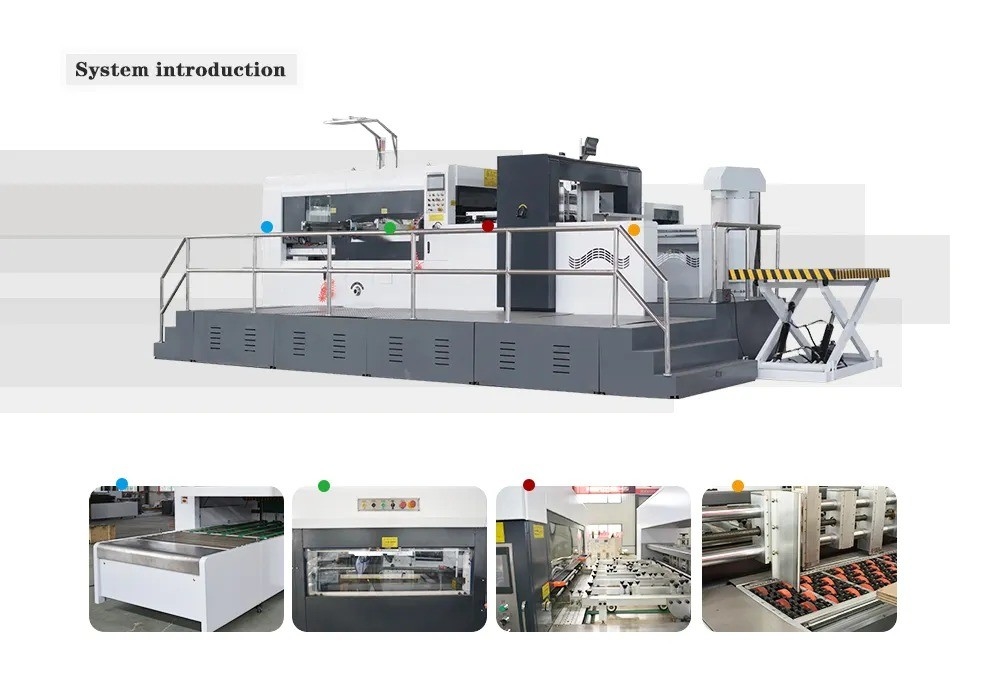 Automatic Flatbed Die Cutting Machine With Waste Stripping 4kw 11KW
