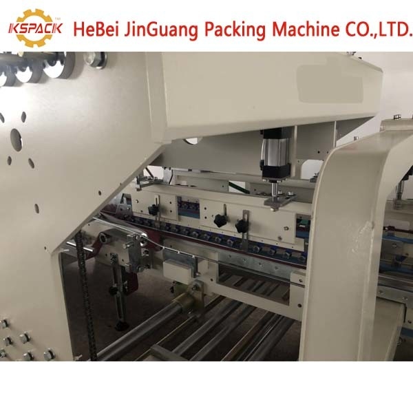 400/Min Paper Corrugated Box Folder Gluer Machine Automatic Feeding Whith PLC