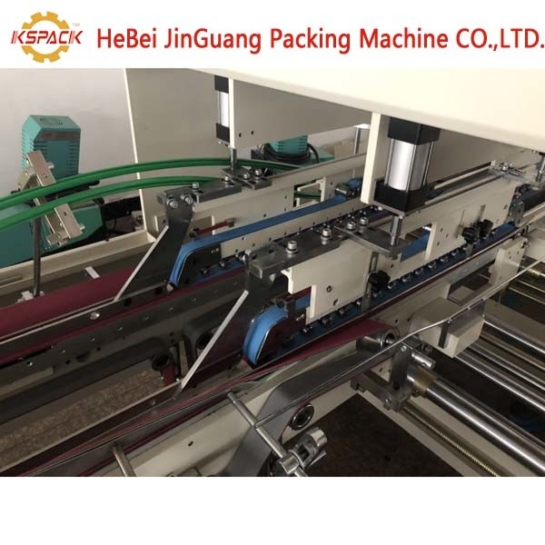 400/Min paper Corrugated Box Folder Gluer Machine Automatic Feeding