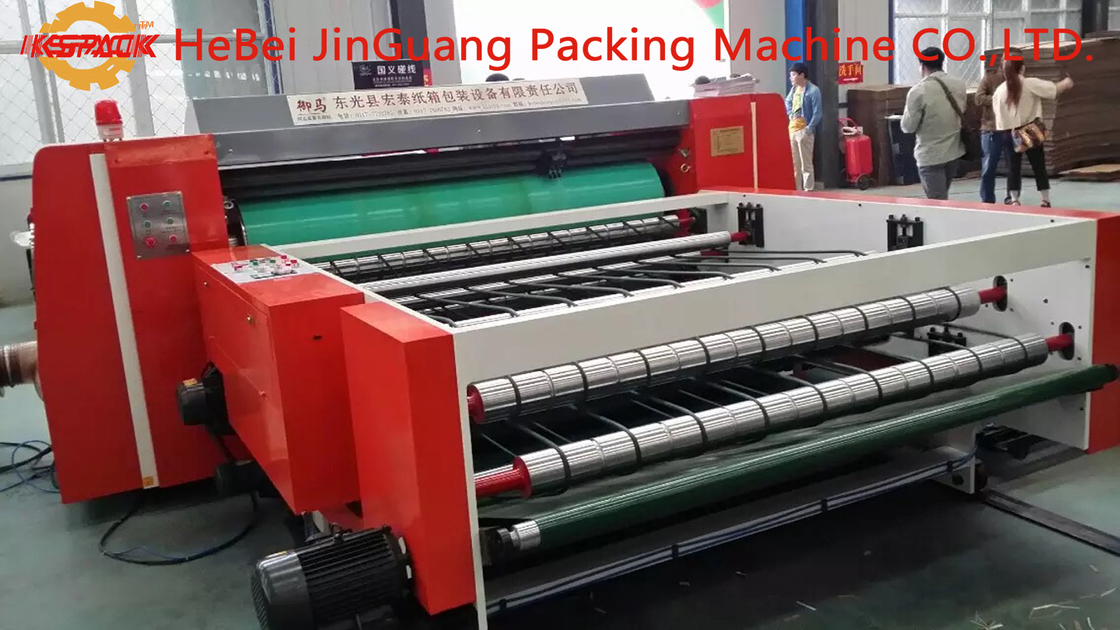 Eccentric Manual Feeding Corrugated Box Die Cutting Machine 5.5KW