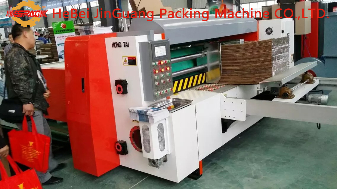 Chain Feeder Corrugated Box Die Cutting Machine Rotary 1400*2000mm