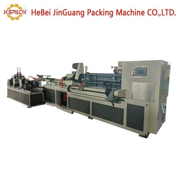 High Capacity Automatic Paper Tube Making Equipment For 50-60 Tubes/min And Tube Length Range 100-500mm