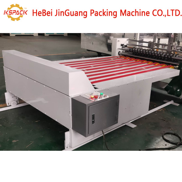 High Efficiency  Auto Thin Blade Slitter Scorer Machine Paper Feeder Collection