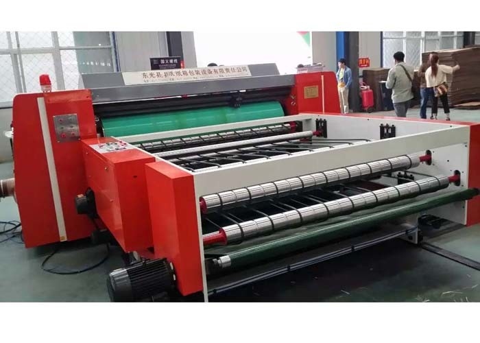 Soft Roller Repair Function Rotary Corrugated Box Die Cutting Machine