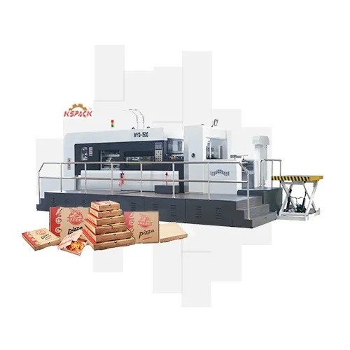 Pizza Box And Board Carton Manual Corrugated Box Die Cutting Machine