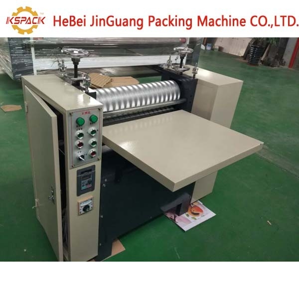 Automatic Corrugated Board Production Line S Flute Single Face Machine 1600mm