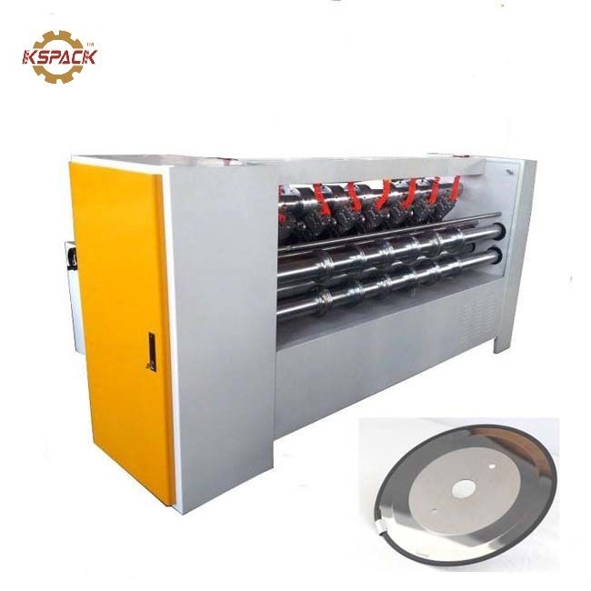 Thin Blade Slitter Scorer Machine For Corrugated Carton Box Making