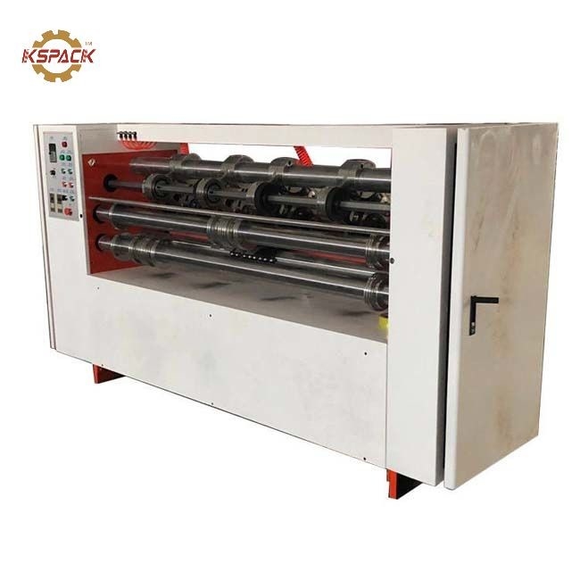 Paperboard Thin Blade Slitter Scorer Machine Corrugated Box Making