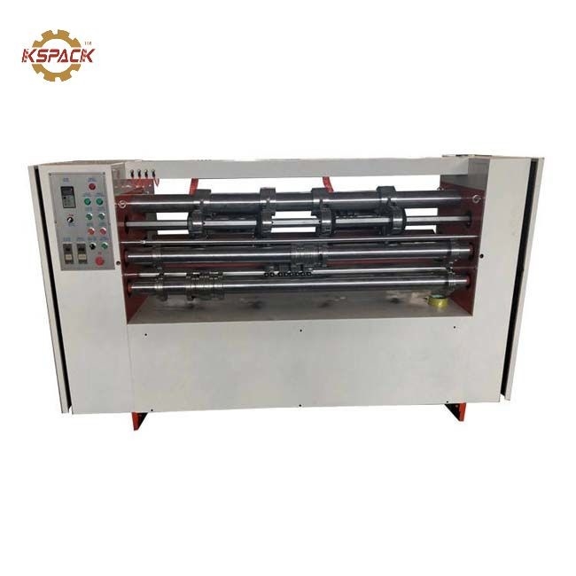 Paperboard Thin Blade Slitter Scorer Machine Corrugated Box Making