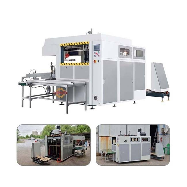 High Speed Box Folder Gluer Machine For Shoe Box One Time Molding