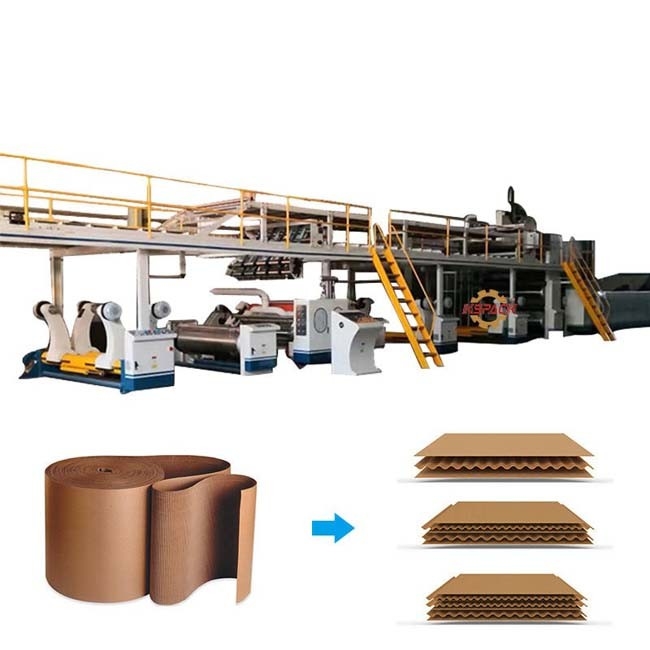 2 Play Corrugated Board Production Line Electrical Rolling Mill