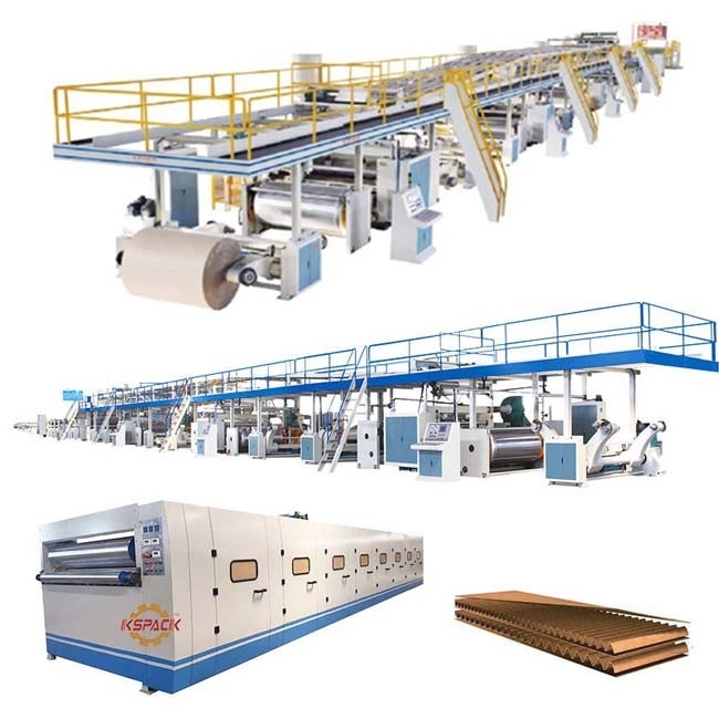 2 Play Corrugated Board Production Line Electrical Rolling Mill