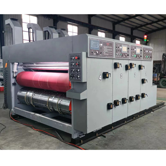 Edge Leader Corrugated Box Printing Machine With Slotter Knife 2000mm