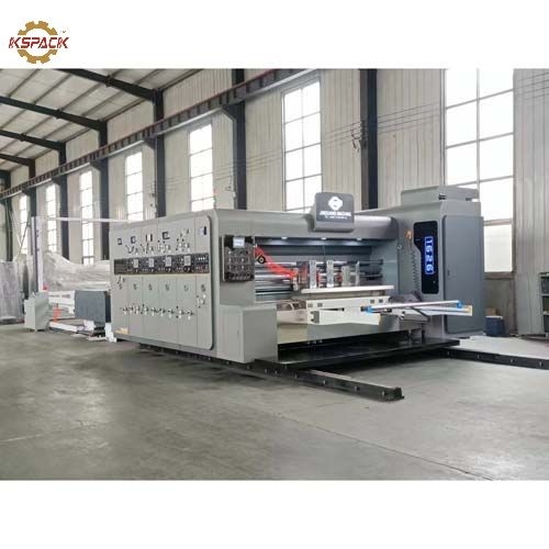 PLC Control 3 Colors Corrugated Box Printing Machine With Slotting