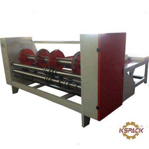 Chain Feeder Rotary Slotting Creasing Cutting Carton Box Making Machinery