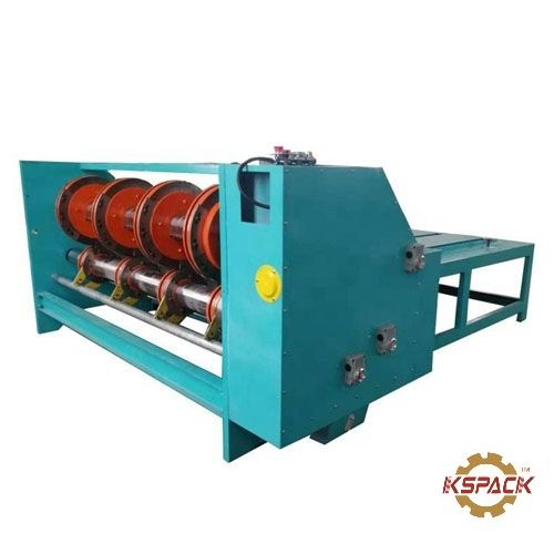 Chain Feeder Rotary Slotting Creasing Cutting Carton Box Making Machinery