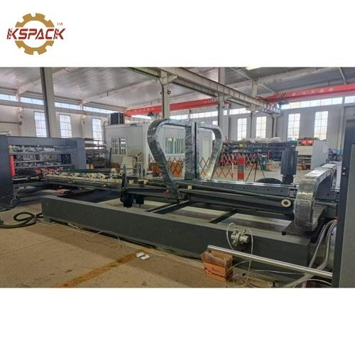 11.5KW Automatic Box Folder Gluer Machine 1200mm X 2400mm Max Sheet