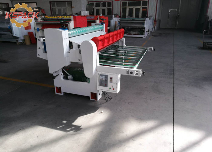 1400mm 5 Ply Corrugated Board Production Line Electrical Mill Roll Stand