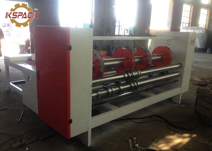 KS - B Semi Automatic Rotary Slotter Machine Chain Feed 1800mm