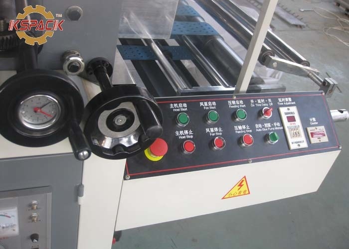 1600MM Semi Automatic Flute Laminator Machine Speed 90M / Min