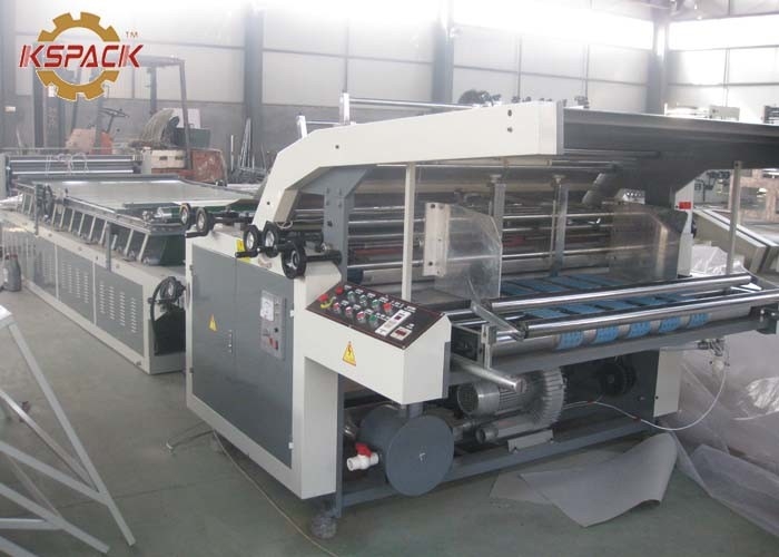 1600MM Semi Automatic Flute Laminator Machine Speed 90M / Min
