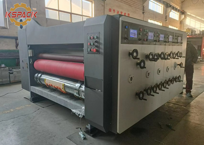 Mini Type Edge Leader Corrugated Box Printing Machine  PLC control 1850mm