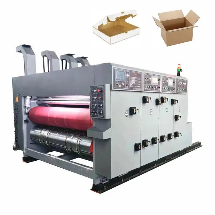 Mini Type Edge Leader Corrugated Box Printing Machine  PLC control 1850mm