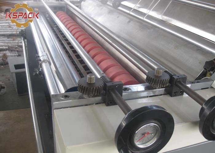 Corrugated Board Semi Auto Flute Laminator Machine B Type 1600