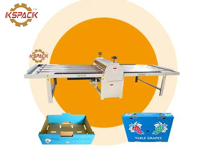 Grading Process Integration For Production With Corrugated Box Die Cutting Machine