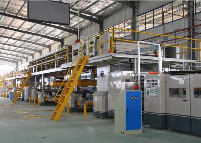 Durable Corrugated Board Production Line With Quality Control Monitoring 120m/min