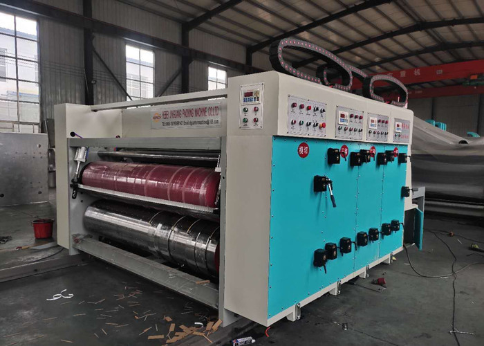 Chain Feed Style Corrugated Box Printing Machine For Vegetable Box