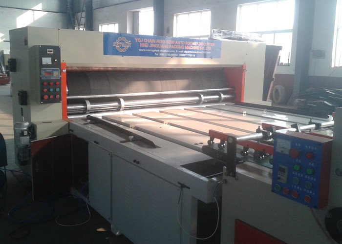 Chain Feed Corrugated Box Die Cutting Machine 2050x1350mm Rotary Die Cutter Machine
